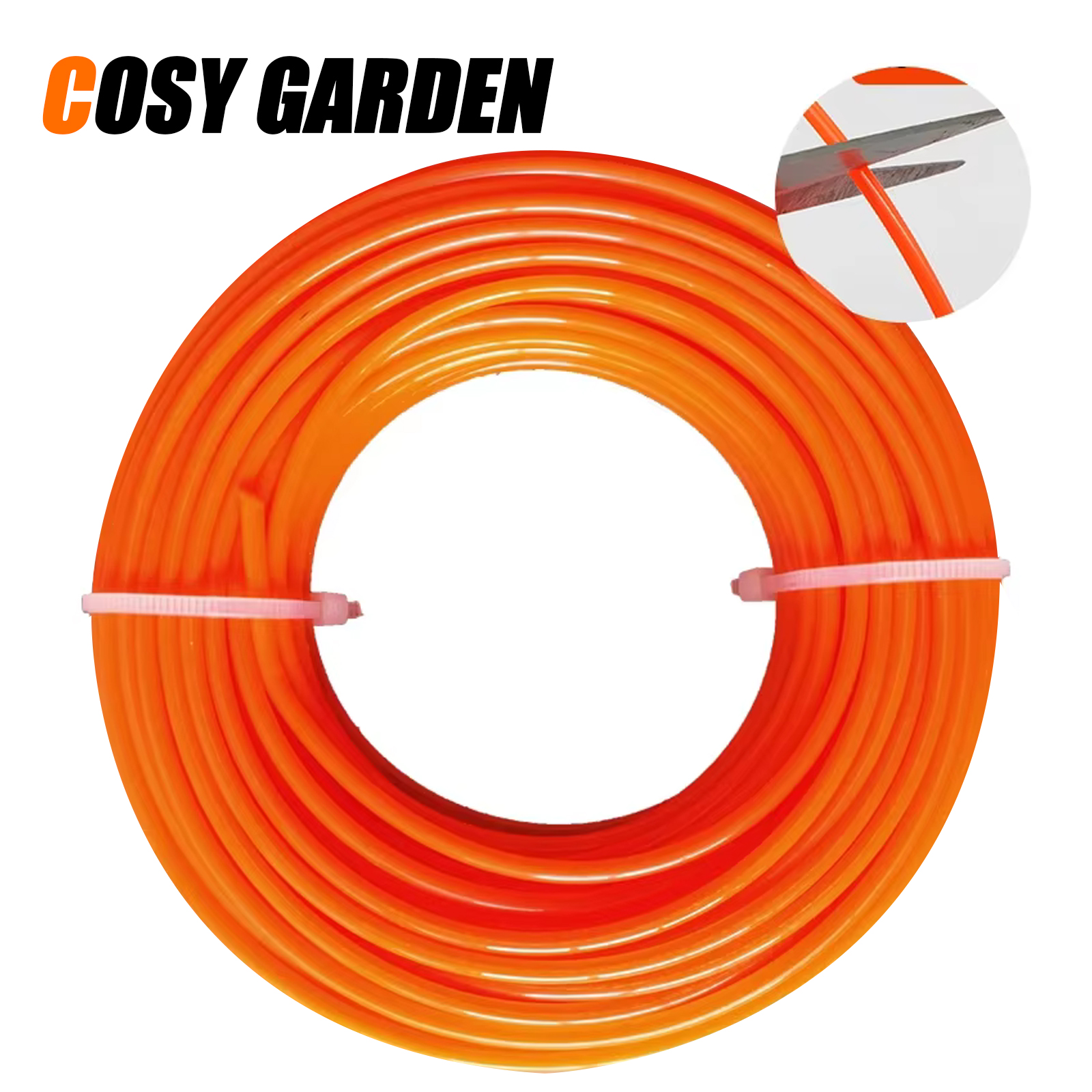 Urban Farming Kit - 1.6mm～3mm*15M Round Nylon Trimmer Line Brush
