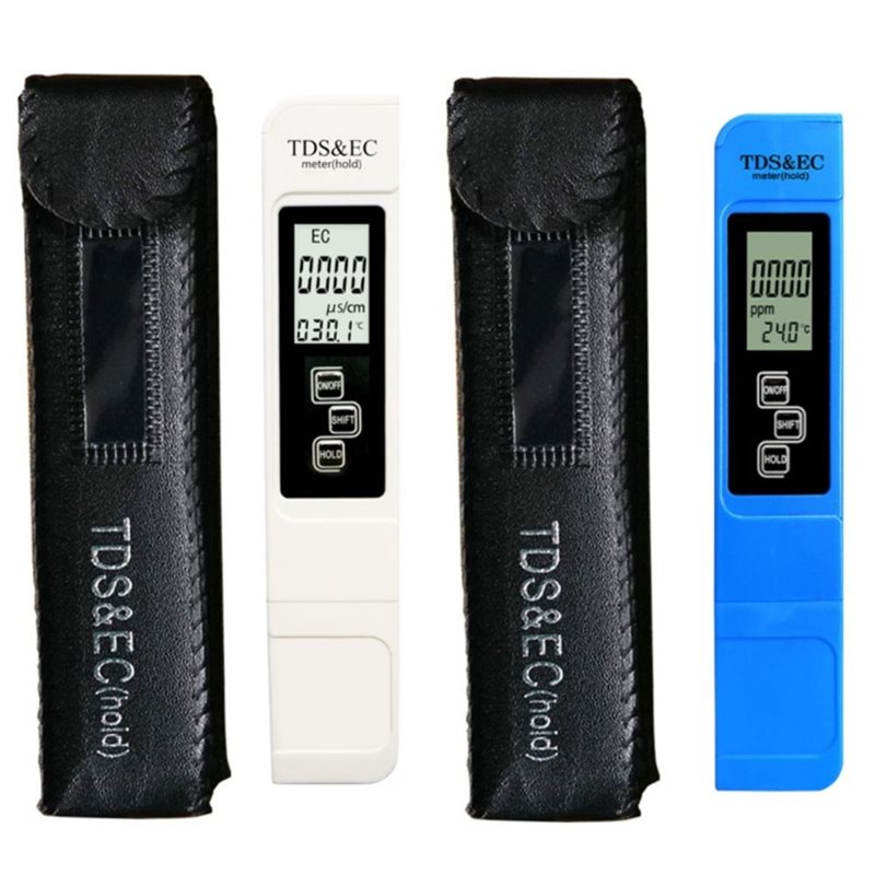 Ec Meter Digital - AB46-2PCS TDS EC Meter 4 In