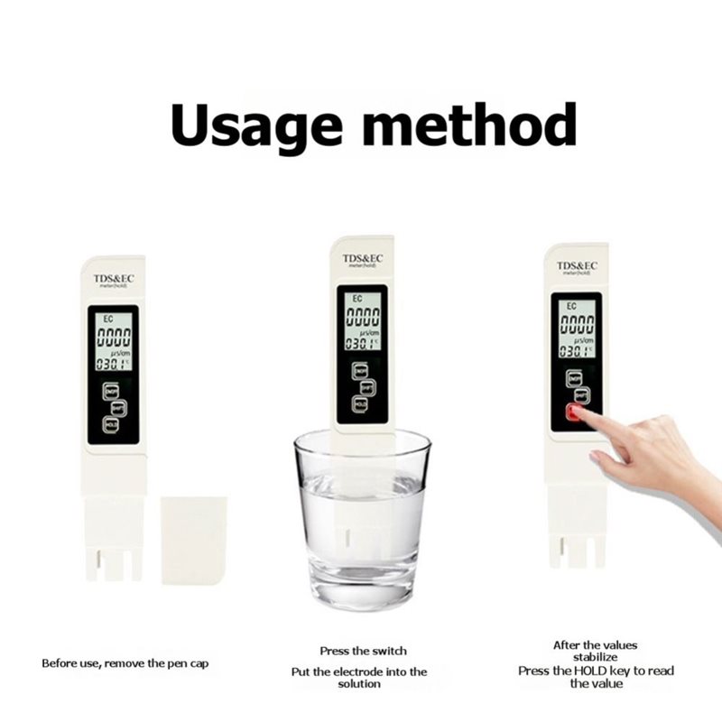 KEKA TDS EC Meter Tester 2PCS  - مراجعة Ec Meter Digital وسعره