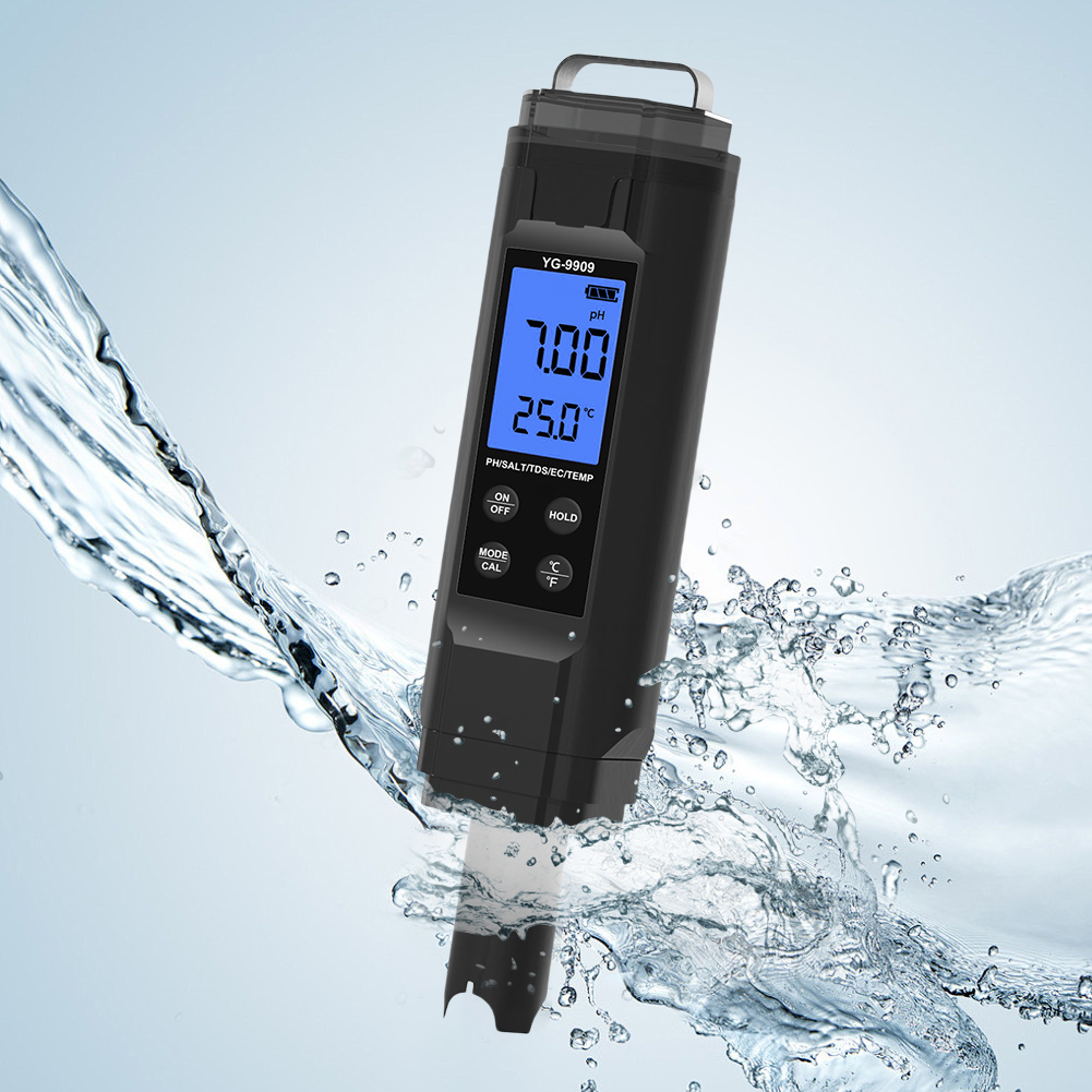 5-in-1 Digital Water Quality T - مراجعة Ec Meter Digital وسعره