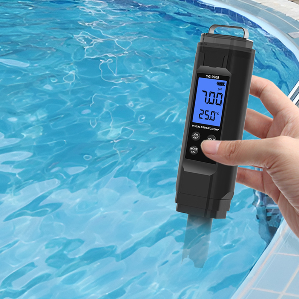 5-in-1 Digital Water Quality T - مراجعة Ec Meter Digital وسعره