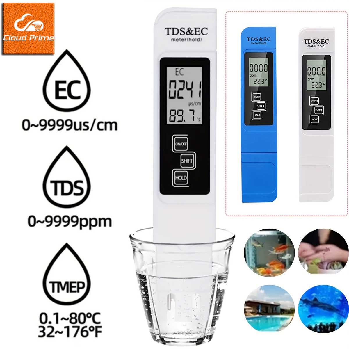 3in1 Water Quality Detection P - مراجعة Ec Meter Digital وسعره