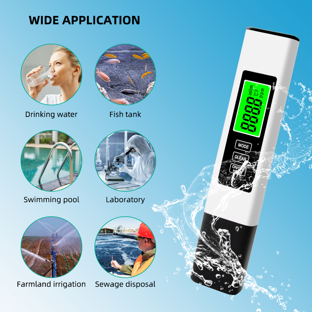4 in 1 Digital Water Tester EC - مراجعة Ec Meter Digital وسعره