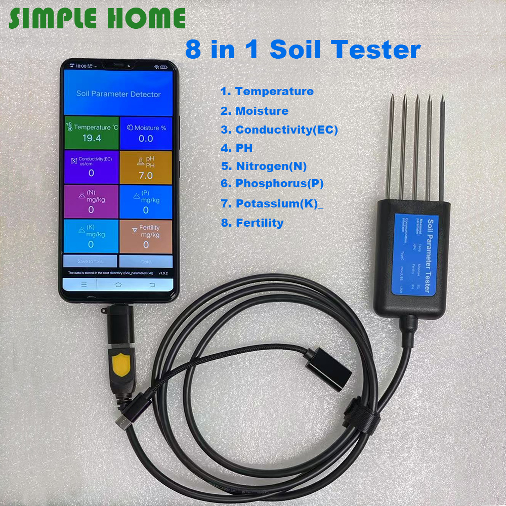 High Premium Soil Tester PH EC - مراجعة Ec Meter Digital وسعره