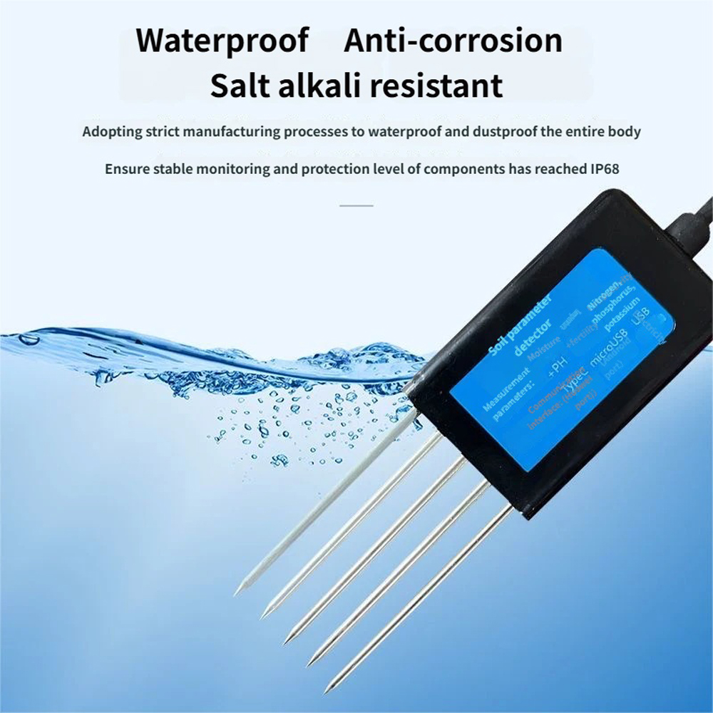 High Premium Soil Tester PH EC - مراجعة Ec Meter Digital وسعره
