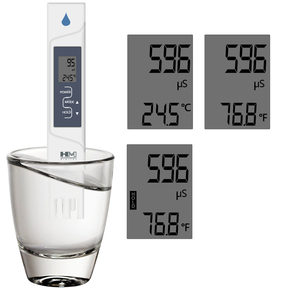 HM Digital AP-2 EC Meter 2 in  - مراجعة Ec Meter Digital وسعره