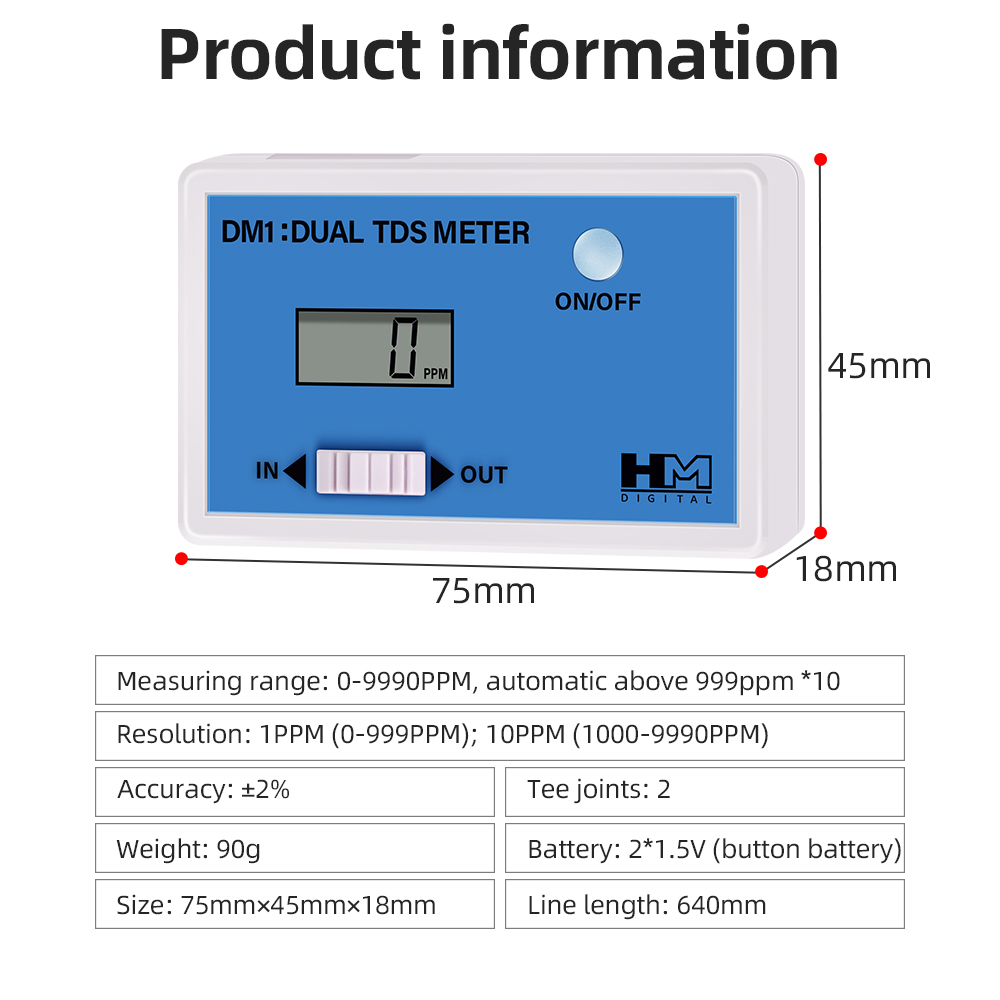 Digital Water Quality Tester D - مراجعة Ec Meter Digital وسعره