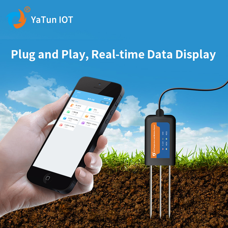 IOT 4G Farming Digital Soil Np - مراجعة Ec Meter Digital وسعره