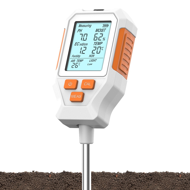 7 in 1 Digital Soil PH Meter H - مراجعة Ec Meter Digital وسعره