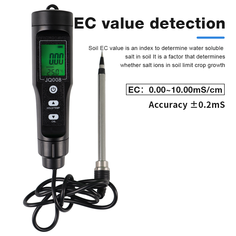 2 in 1 Soil EC/Temp Detector H - مراجعة Ec Meter Digital وسعره